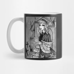 gothic and lolita walk in the park Mug